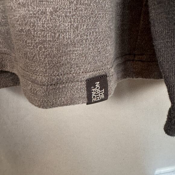 The North Face Men’s XL Long Sleeve T-Shirt Gray Hiking Outdoors Midweight EUC - Picture 6 of 6